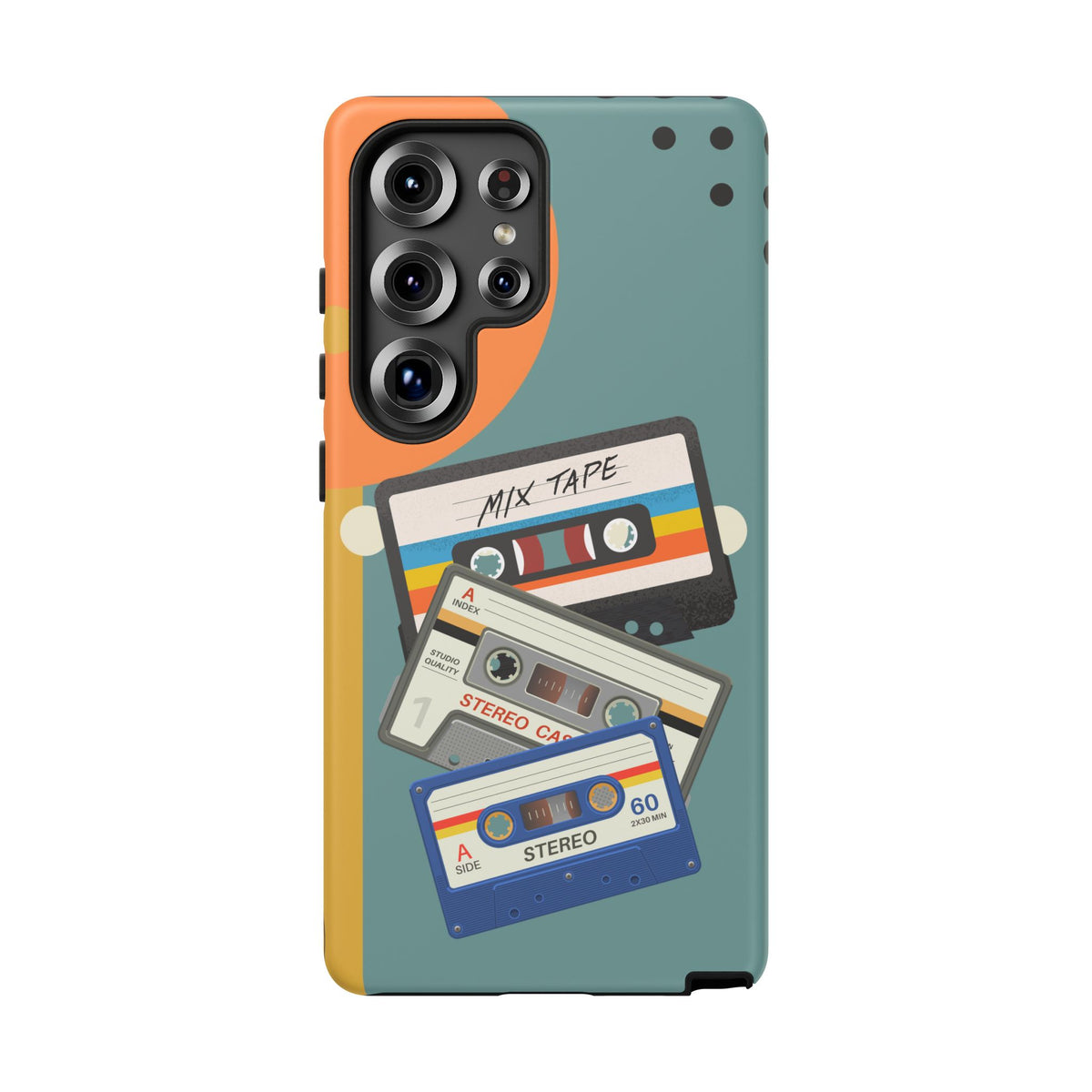 Gen X, Retro Cassettes Mid Mod Smart Phone Tough Cases