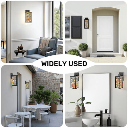 Mid Mod Scandinavian Flower, Modern Danish Wall Light Sconces For Entry, Bathroom, Patio Wall Light - Mid Century Modern Gal