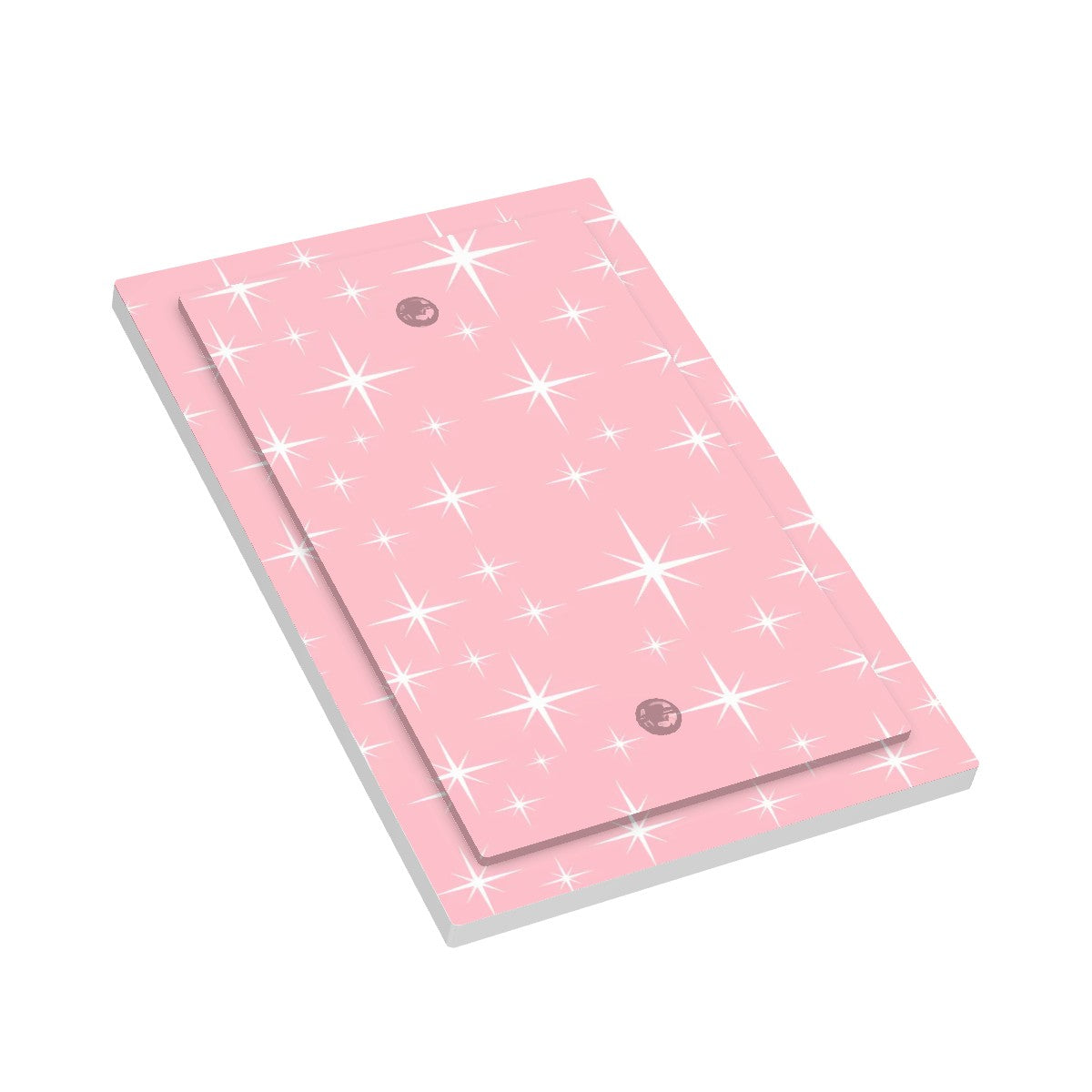 Mid Century Modern Pink Starburst Modern Switch Cover 1-Gang No Device - Mid Century Modern Gal