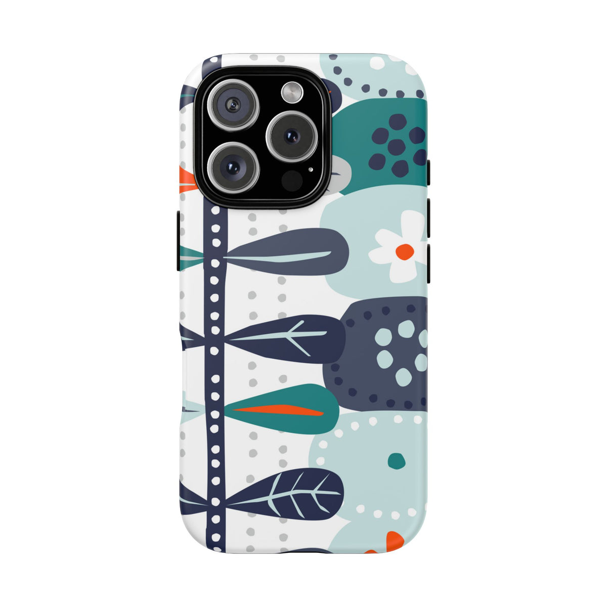 Scandinavian Modern Floral Nordic Hygge Tough Phone Case