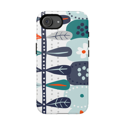 Scandinavian Modern Floral Nordic Hygge Tough Phone Case