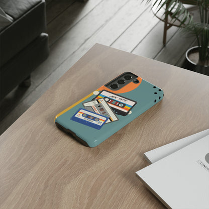 Gen X, Retro Cassettes Mid Mod Smart Phone Tough Cases