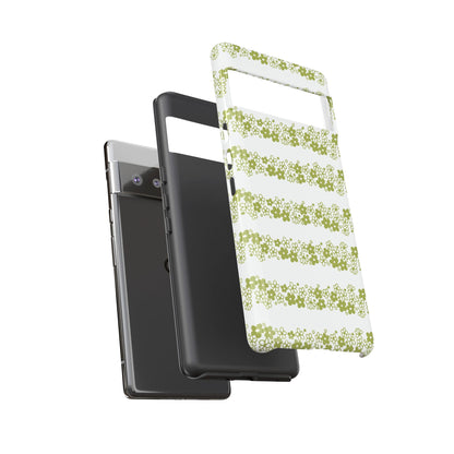Pyrex Crazy Daisy Spring BlossonFloral Phone Case: Tough Cases with Elegant Green Floral Design, Durable Phone Cover