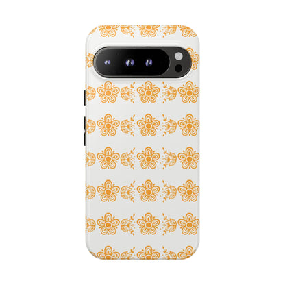 Pyrex Golden Butterfly Floral Phone Case, Tough Cases for Stylish Protection, Gift for Her, Durable, Trendy Floral Design, Cell Phone Cover