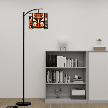 Modern Tiki Design Mid Century Modern Lamp SHADE ONLY - For Arc Floor Lamps Only - Mid Century Modern Gal