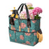 Mid Century Modern Atomic Starburst Teal Pink Garden Tool Bag - Mid Century Modern Gal