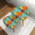Mid Century Modern Orange, Teal, Retro Record Mod Nesting Tables - Mid Century Modern Gal