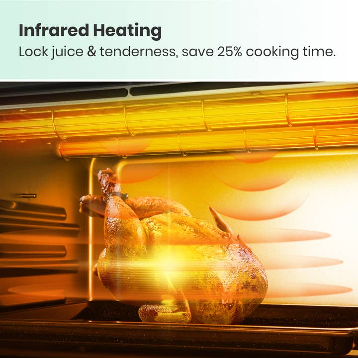 Wholesale VAL CUCINA Extra Large Air Fryer Toaster Oven -Mint Green