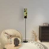 Atomic Starburst Atomic Cat Green Yellow Sputnik Designed MCM Floor Lamp - Mid Century Modern Gal