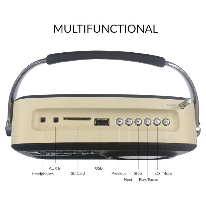 Wholesale Supersonic Multi-Function Bluetooth Retro Speaker