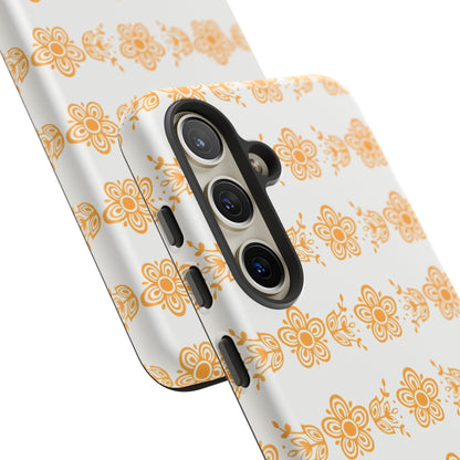 Pyrex Golden Butterfly Floral Phone Case, Tough Cases for Stylish Protection, Gift for Her, Durable, Trendy Floral Design, Cell Phone Cover