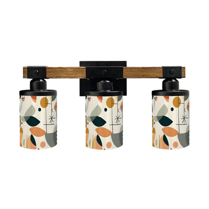 Modern Scandinavian Abstract Geometric Designed Retro Vanity Light Fixture - Mid Century Modern Gal