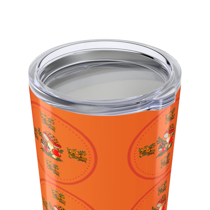 Sears Merry Mushroom Groovy 70s Owl, Mushroon Whimsical Tumbler,  Orange Insulated Drinkware, Perfect For Birthday Gifts - Mid Century Modern Gal