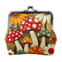 Retro Groovy Mushroom Funky Mod Coin Purse for Women - Mid Century Modern Gal