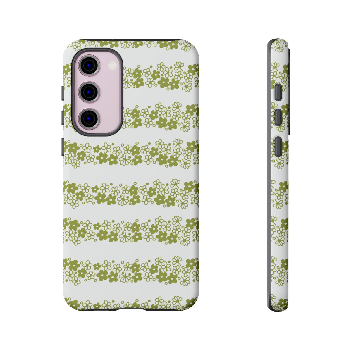 Pyrex Crazy Daisy Spring BlossonFloral Phone Case: Tough Cases with Elegant Green Floral Design, Durable Phone Cover