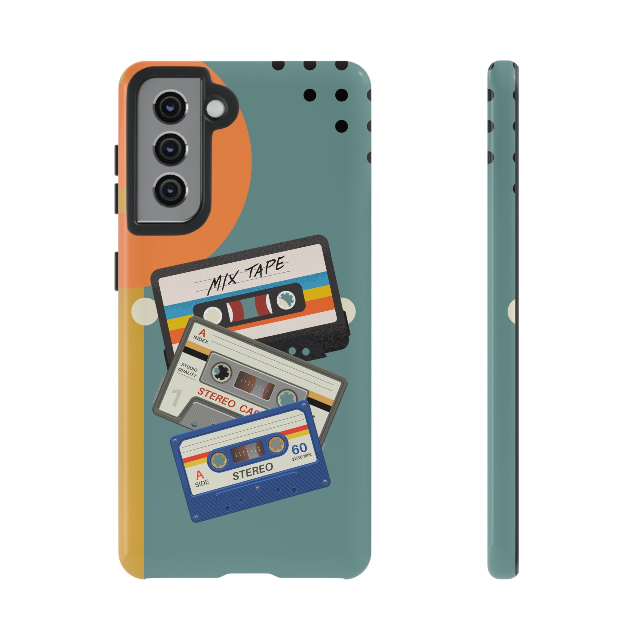 Gen X, Retro Cassettes Mid Mod Smart Phone Tough Cases