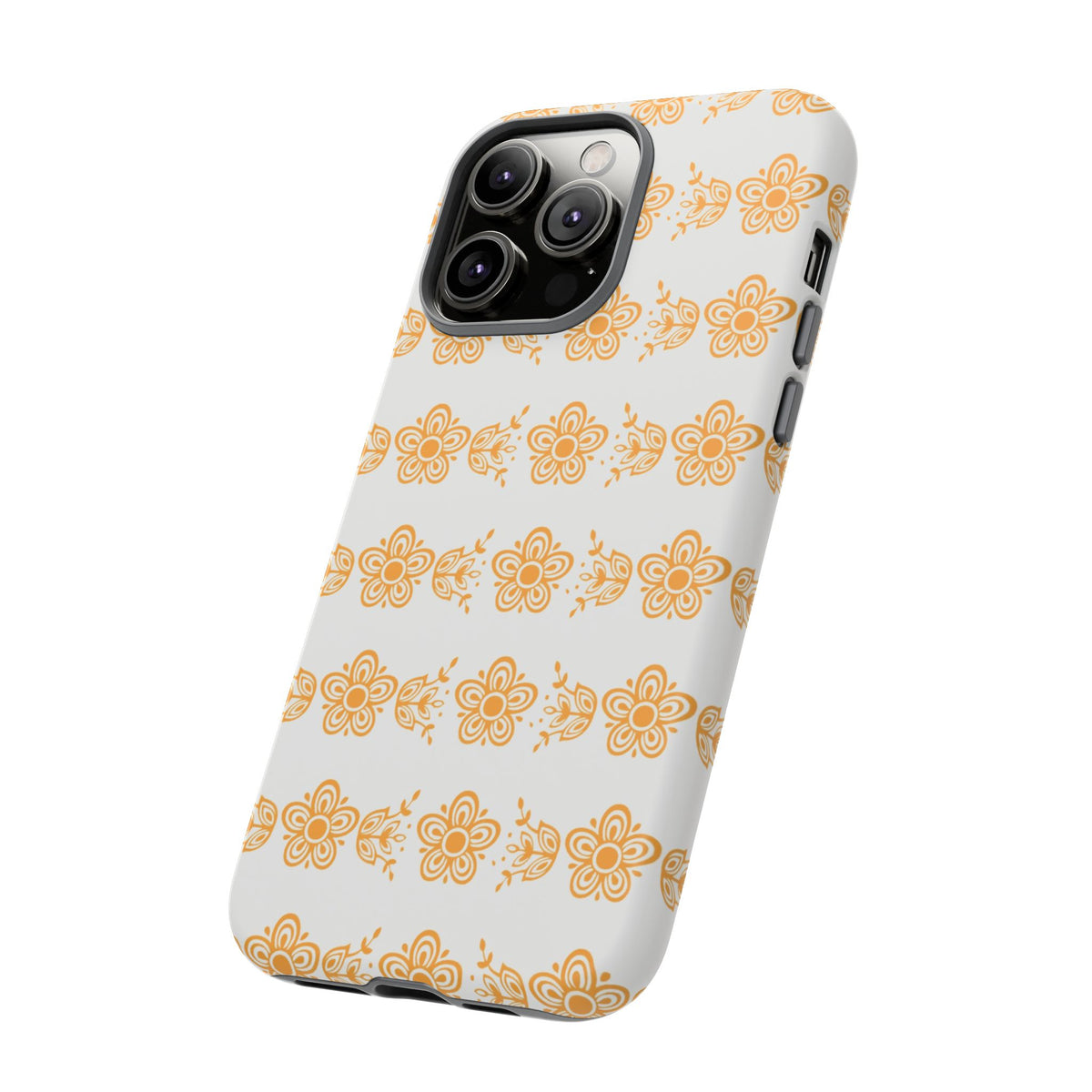 Pyrex Golden Butterfly Floral Phone Case, Tough Cases for Stylish Protection, Gift for Her, Durable, Trendy Floral Design, Cell Phone Cover