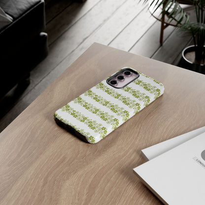 Pyrex Crazy Daisy Spring BlossonFloral Phone Case: Tough Cases with Elegant Green Floral Design, Durable Phone Cover