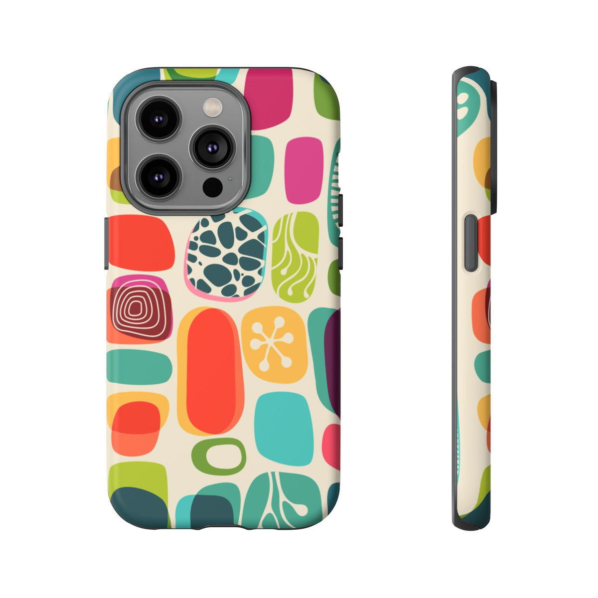 Mid Century Modern Amoeba Designed Tough Phone Case