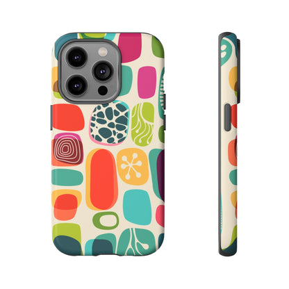 Mid Century Modern Amoeba Designed Tough Phone Case