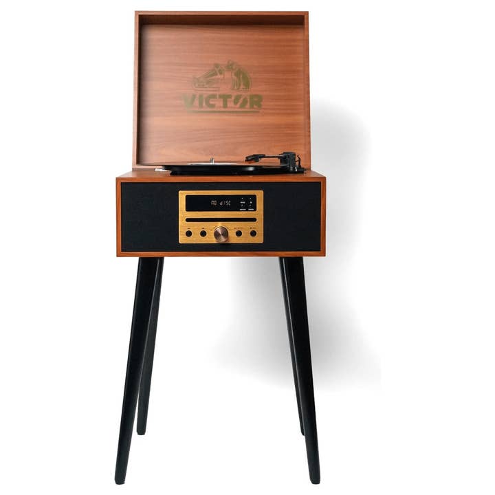 Wholesale Victor Newbury 8-in-1 Turntable Music Center