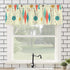 Mid Century Modern Franciscan Starburst Kitchen Valance - Mid Century Modern Gal