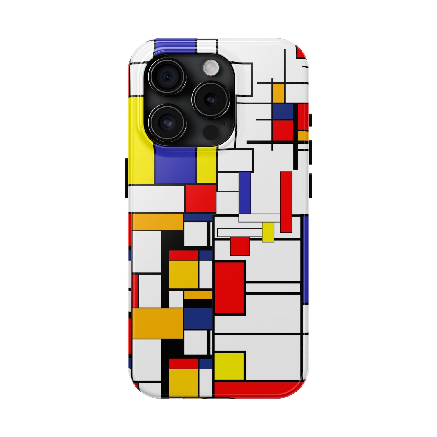 Retro Mod Mondrian, Mid Century Modern Style Tough Phone Case