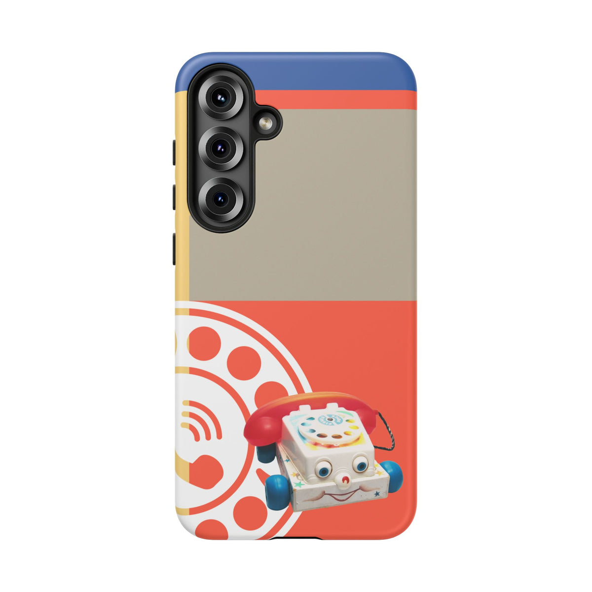 The First Original Phone, Eye Phone, Retro Kitschy Cute Rotary Phone, Tough Phone Cases