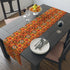 Retro 70s Groovy Mid Mod Floral Table Runner - Mid Century Modern Gal