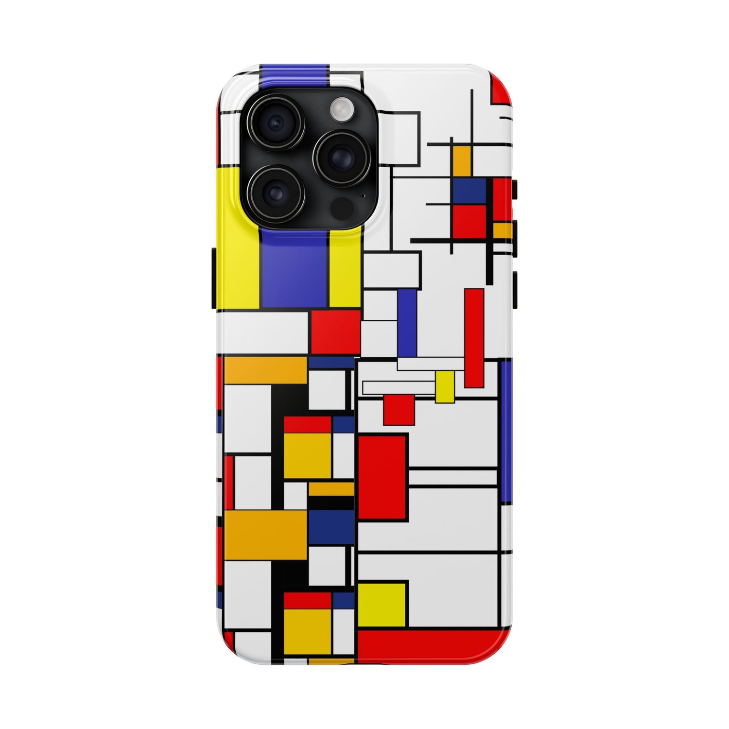 Retro Mod Mondrian, Mid Century Modern Style Tough Phone Case