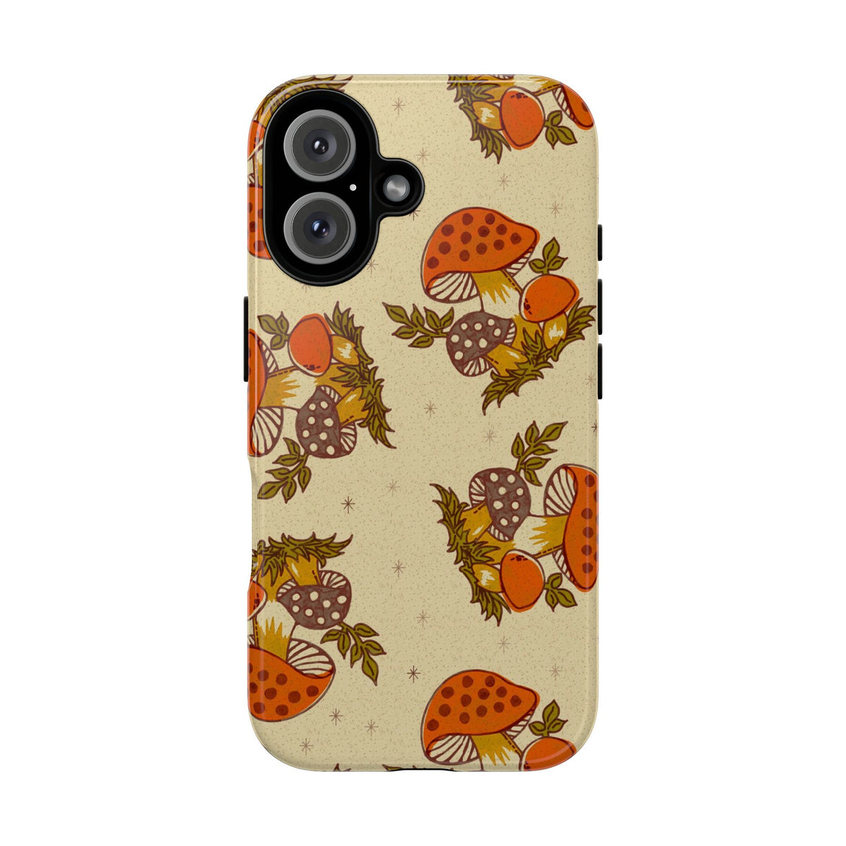 70s Merry Mushroom Groovy Retro Smart Phone Tough Phone Cases