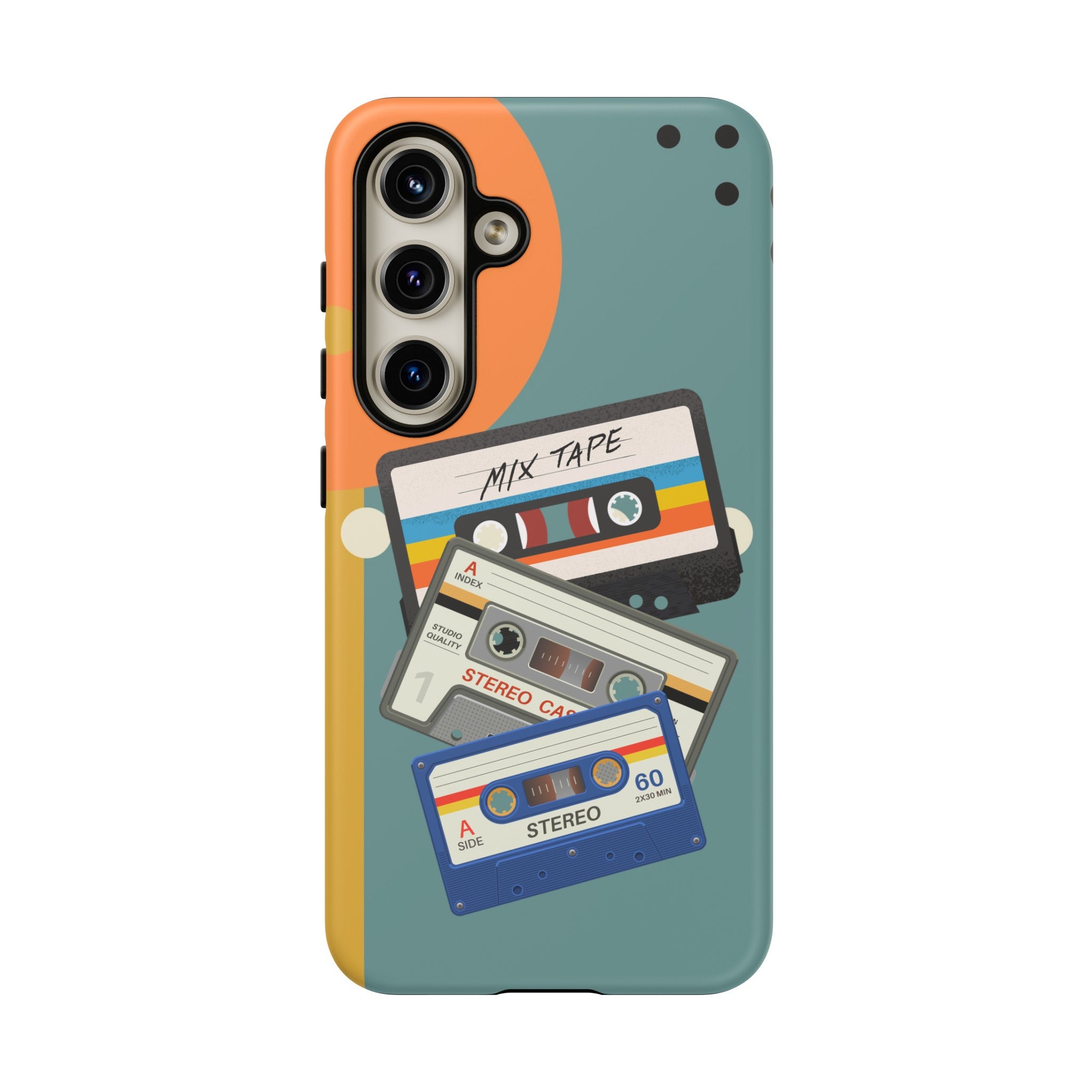 Gen X, Retro Cassettes Mid Mod Smart Phone Tough Cases