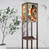 Mod 60s Floor Lamp, Mid Mod Kitsch Floor Lamp with Shelves (Made in USA) - Mid Century Modern Gal