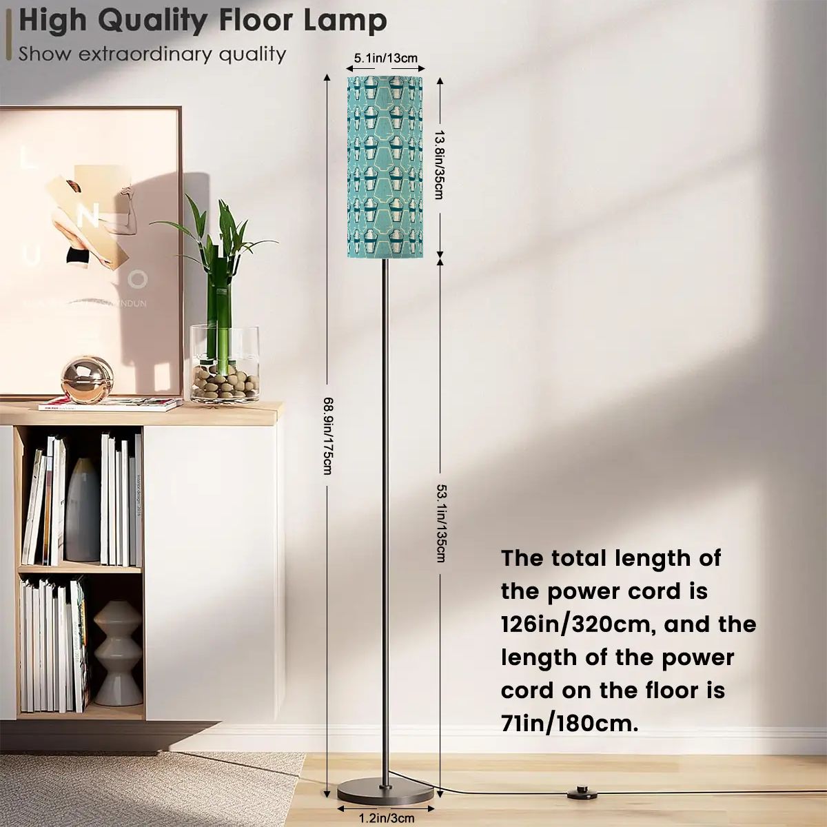 Mid Century Modern Floor Lamp With Martini Shaker Retro Design - Mid Century Modern Gal