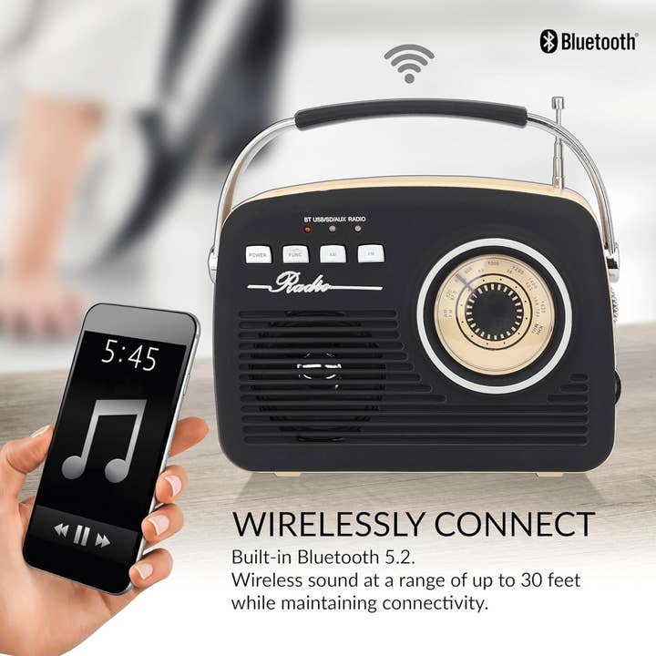 Wholesale Supersonic Multi-Function Bluetooth Retro Speaker