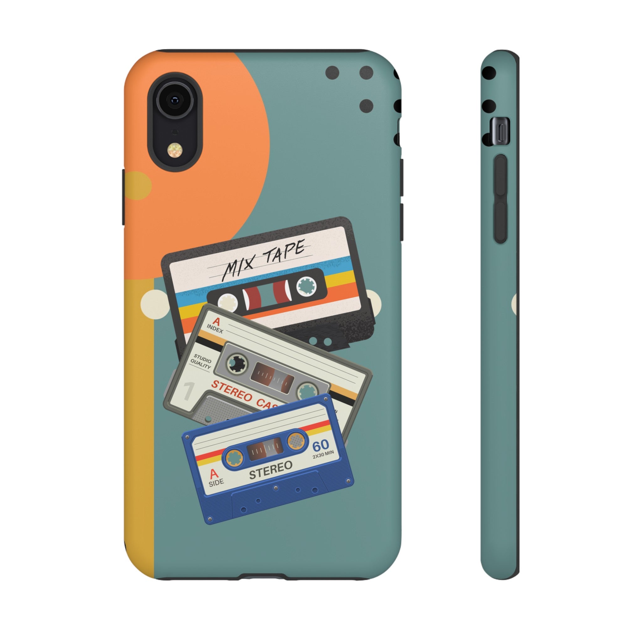 Gen X, Retro Cassettes Mid Mod Smart Phone Tough Cases