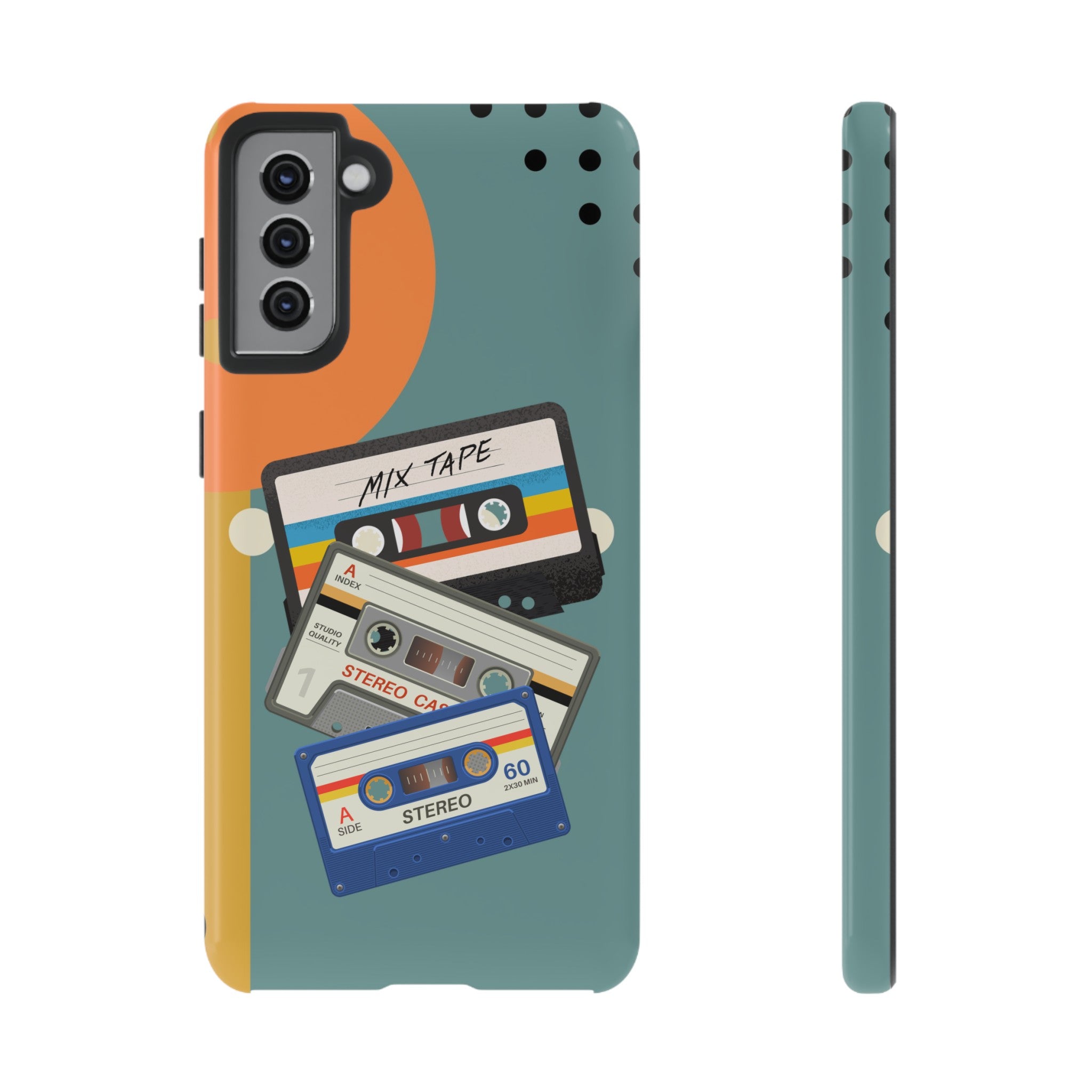 Gen X, Retro Cassettes Mid Mod Smart Phone Tough Cases