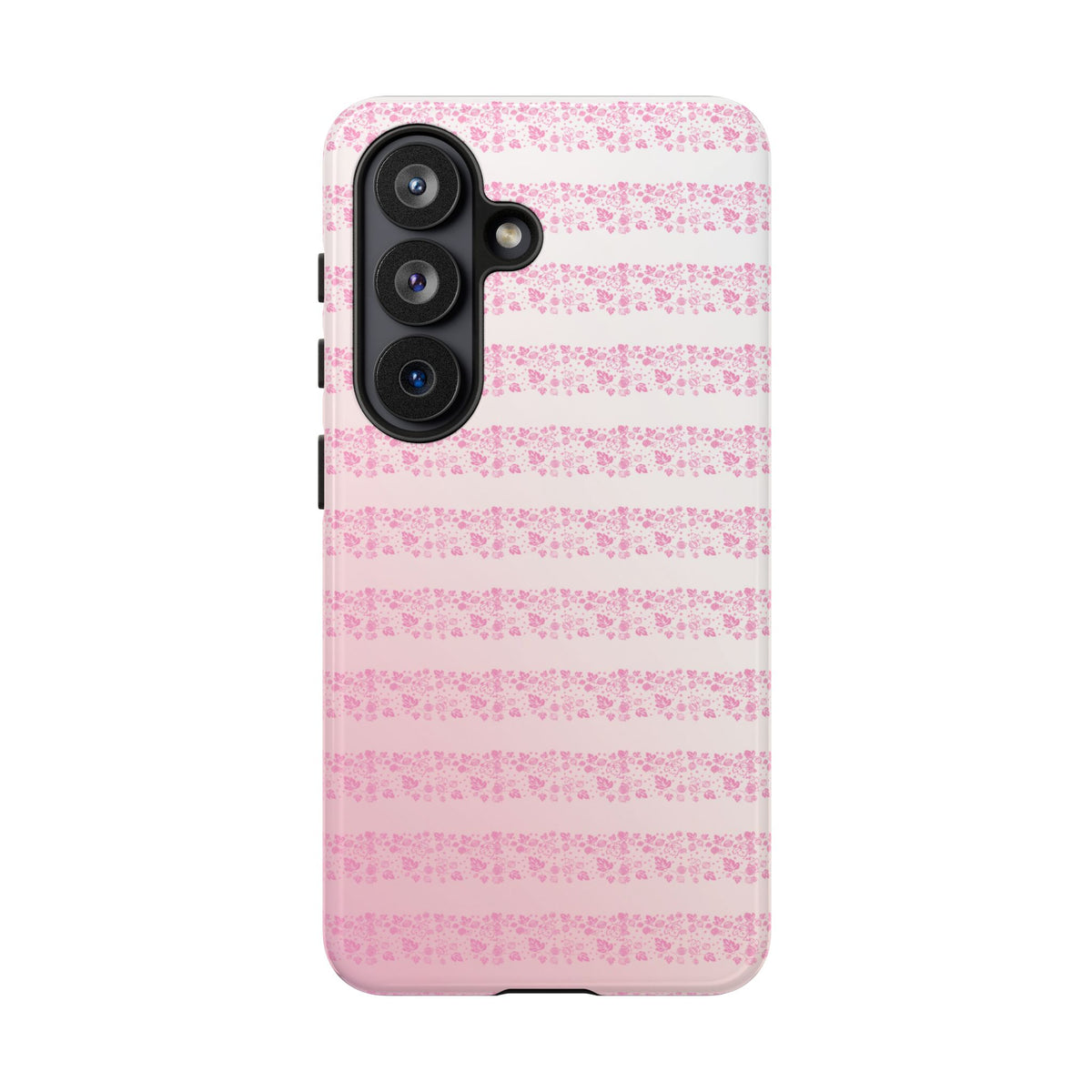 Pink Pyrex Gooseberry Striped Phone Case, Stylish Phone Cover, Tough Protective Case, Cute Cell Phone Case, Trending Gift for Her