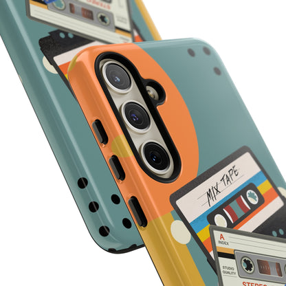 Gen X, Retro Cassettes Mid Mod Smart Phone Tough Cases