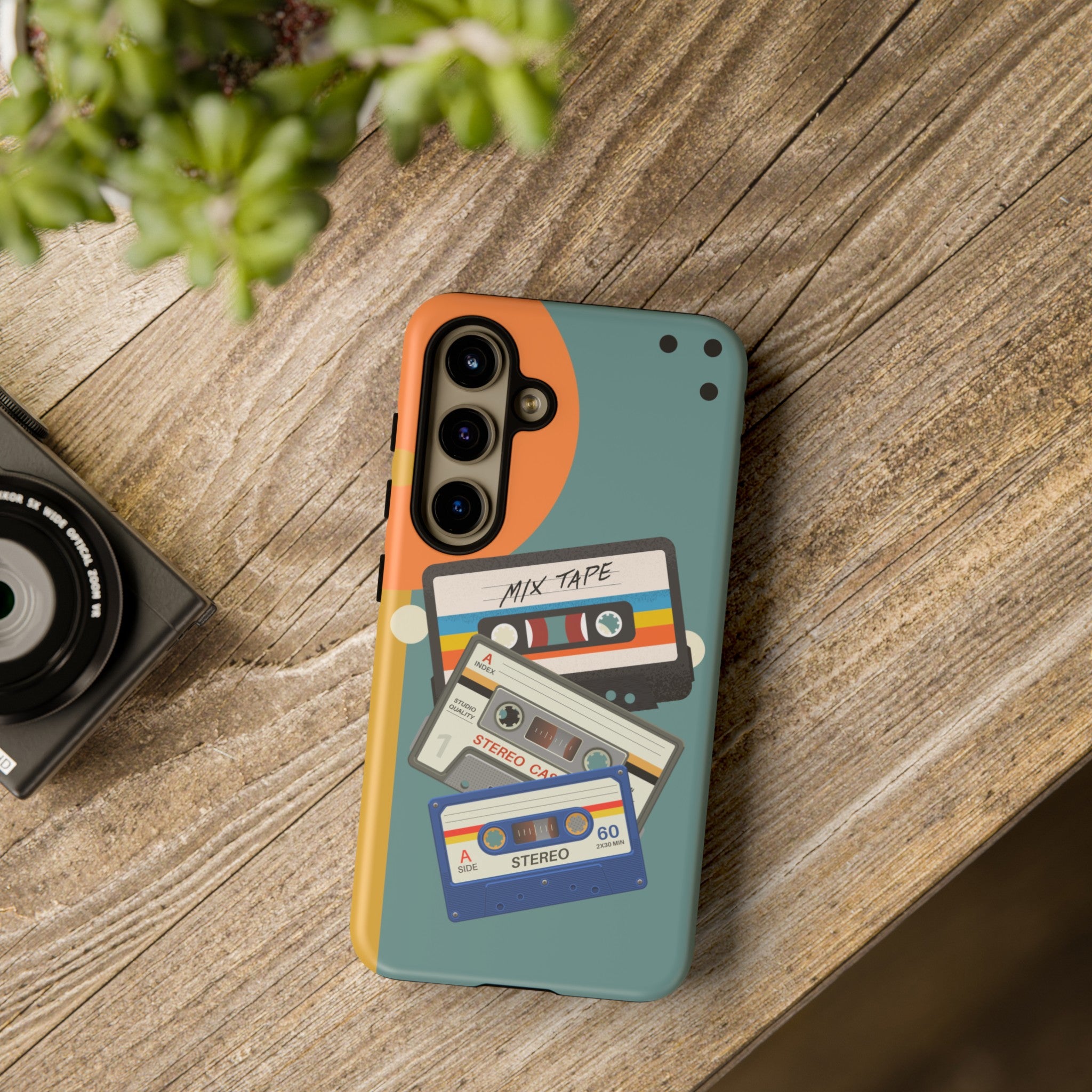 Gen X, Retro Cassettes Mid Mod Smart Phone Tough Cases