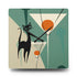 Mid Century Modern Wall Clock With Martin Motif  Mid-Century Modern Design for Cat Lovers - Mid Century Modern Gal