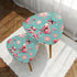 Atomic Aqua Pink Starburst Mid Century Modern Nesting Tables, Kitschy Pink Kitties - Mid Century Modern Gal