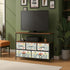 Mid Modern Danish Scandinavian TV Stand Media Console - Mid Century Modern Gal