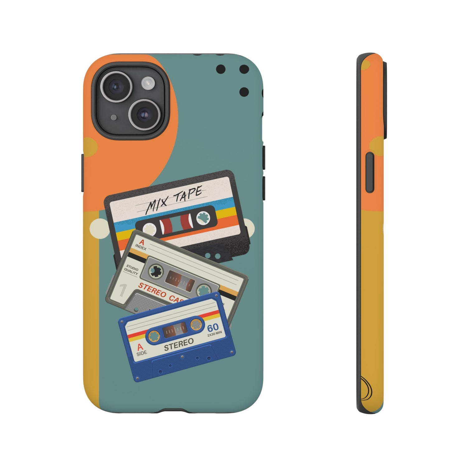 Gen X, Retro Cassettes Mid Mod Smart Phone Tough Cases