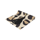 Atomic Cat Leopard Print Boujee Dining Room, Kitchen, Sideboard, Mid Mod Table Runner - Mid Century Modern Gal