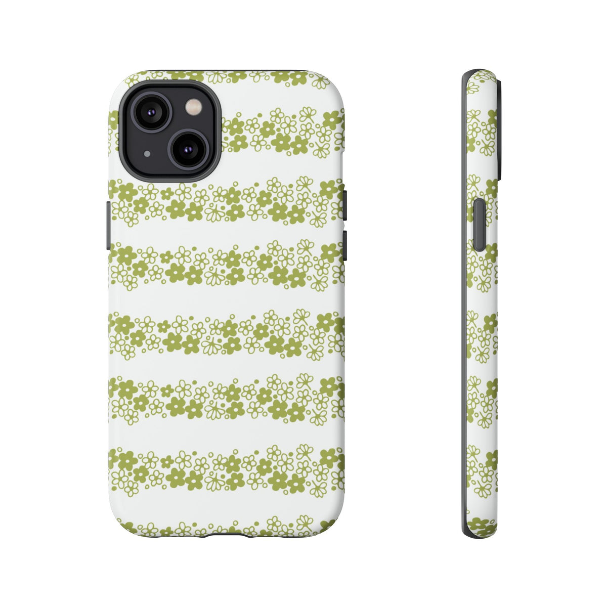 Pyrex Crazy Daisy Spring BlossonFloral Phone Case: Tough Cases with Elegant Green Floral Design, Durable Phone Cover