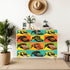 Mid Century Modern Kitschy Retro Telephone Art MCM Wooden Storage Cabinet - Mid Century Modern Gal