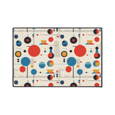 Mid Century Modern Bauhaus Designed Geometric MCM Floor Mat - Mid Century Modern Gal