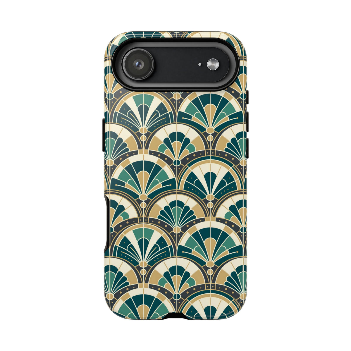 Art Deco Peacock Inspired Tough Phone Case