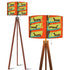 Mid Century Modern Doxie Dog, Dachshund Weiner Dog Retro Tripod Floor Lamp - Mid Century Modern Gal